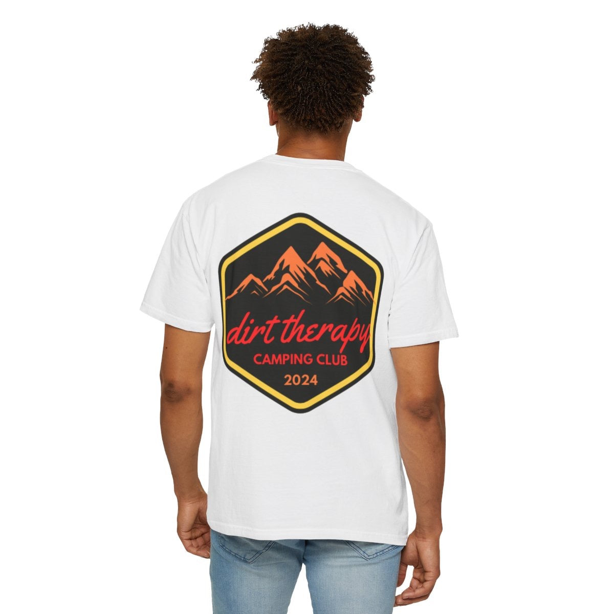 Dirt Therapy Camping Club Tee (White)